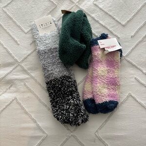 Cozy Fuzzy Socks Set